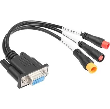 KVM přepínač Převodní kabel YAODHAOD VGA na 3xM82pin/3pin