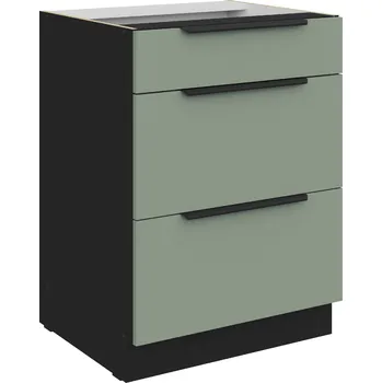 Stolarz-Lempert Kuchyňská skříňka Aria SA-BL - dolní 60 D 3S šuplíková PREMIUM BOX