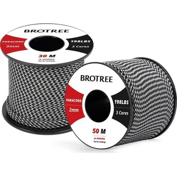 Kompresor Brotree 2mm Paracord 3 prameny 30m lano