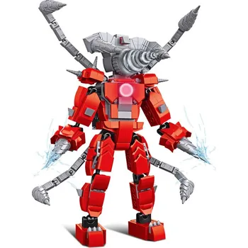 ostatní stavebnice Stavebnice Skibidi Toilet Titan Drillman 494 dílků