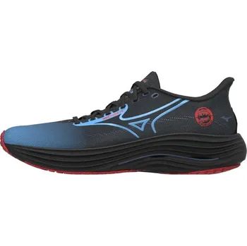 Pánská obuv MIZUNO WAVE RIDER 29 AMSTERDAM(U) / Black/All Aboard/High Risk Red / Velikost: 46,5
