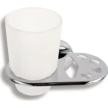 Držák na kartáček NOVASERVIS Držák na kartáčky a skleničky Novaservis, chrom, 6149,0 6149,0