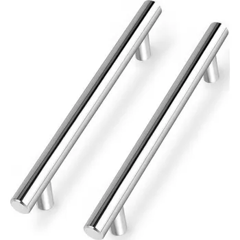 Madlo do koupelny Probrico 10ks úchytek z leštěného chromu