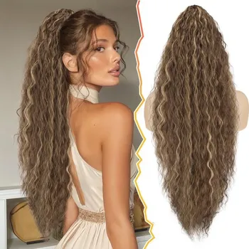 Paruka Dámská paruka BARSDAR 76 cm kudrnaté