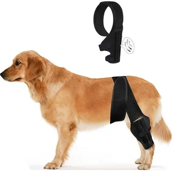 Pomůcka pro výcvik zvířete Kolenní ortéza pro zadní nohu pro psy, bandáže nohou pro psy, chránič loketní ortézy pro psy,