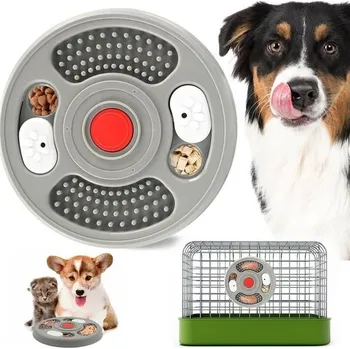 Miska pro psa Podložka na olizování psů, Miska na olizování psů pro štěňata, Podložka na olizování psů, Miska