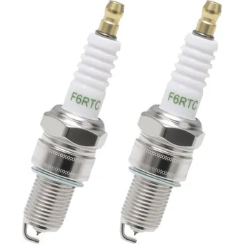 Zapalovací a žhavicí svíčka 2 kusy náhradní zapalovací svíčky F6RTC, zapalovací svíčka do sekačky na trávu pro WR6DC