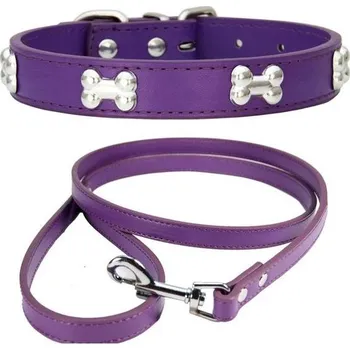 Obojek pro psa Yiwong obojek pro psy nastavitelný+vodítko