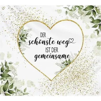 Zueye Svatební vystřihovánka srdce růžová