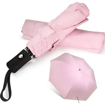 Cestovní deštník Shinok, kompaktní, skládací, lehký, automatické otevírání a zavírání pro ženy,