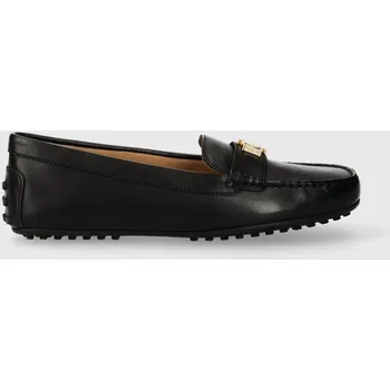 Dámské mokasíny Kožené mokasíny Lauren Ralph Lauren Barnsbury 802925635001.001 černá 99X, EUR 37