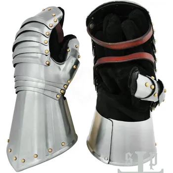 SPQR Pozdně gotické plátové palčáky „Schott-Sonnenberg“ – 1,6 mm ocel