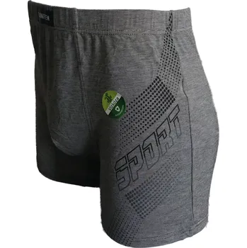 Boxerky Pánské sportovní boxerky FANNIFEN M6730 Barva: šedá, Velikost: 3XL