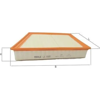 Vzduchový filtr Vzduchový filtr KNECHT LX 4060