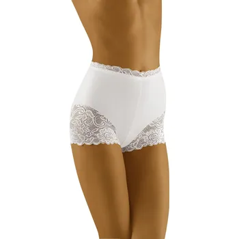 Dámské spodní prádlo Dámské kalhotky Vega Bílá - Wolbar Barva: Bílá, Velikost: M