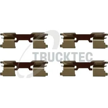 Přislušenství brzdového systému Sada příslušenství, obložení kotoučové brzdy TRUCKTEC AUTOMOTIVE 02.35.292