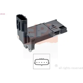 Čidlo automobilu Snímač množství protékajícího vzduchu EPS 1.991.528