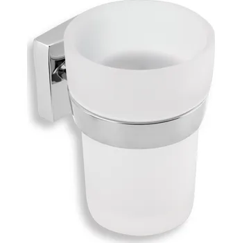 Držák na kartáček NOVASERVIS Držák na kartáčky a pasty Novaservis, chrom, 0206,0 0206,0