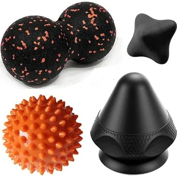 Masáž Myofasciální masážní míčky, sada 4 ks