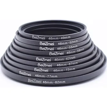 9dílný filtrační kroužek pro objektiv fotoaparátu kompatibilní s objektivy 43 mm,