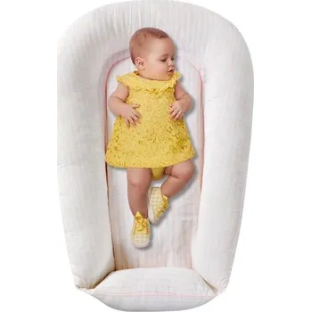 Zavinovačka Plushii dětské hnízdo hnízdo pro mazlení miminka oboustranný dětský kokon pro kojence a novorozence