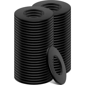 Podložky, 50 kusů, kovové podložky pro šrouby, matice a závitové tyče (M6*12 * 0,8)