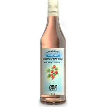 Sirup ODK (OrsaDrinks) ODK sirup Wild strawberry - bez cukru 750 ml PET