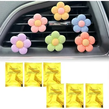 Držák do auta Klipy na větrací otvory, motiv sedmikrásky