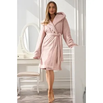 Dámský župan Dámský župan LaL 2555 Heaven Starorůžová XL