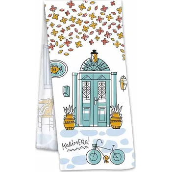 Utěrka ATP – kuchyňská utěrka řecké Kafeneio