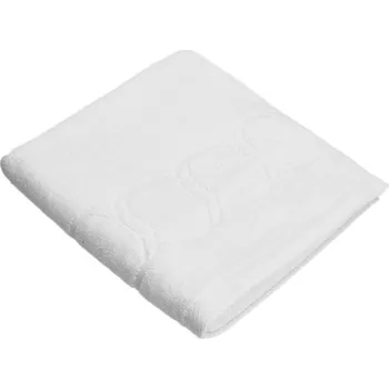 Ručník OFFICINE MONOGRAM Monogram Opus bílý – koupelnový ručník 100 x 160 cm