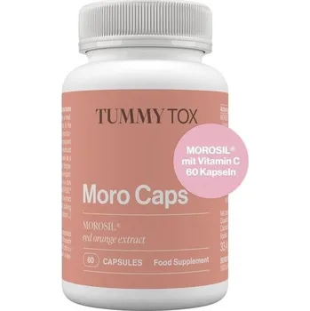 Potravinová fólie Morosil kapsle 400 mg, s antioxidačním vitamínem C a černým pepřem pro lepší vstřebávání, 60