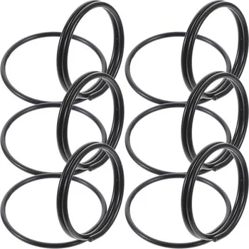 Zahradní dekorace FOYTOKI 6 kusů mini kovových držáků na svatební karty, klipy na fotografie a poznámky, dekorativní