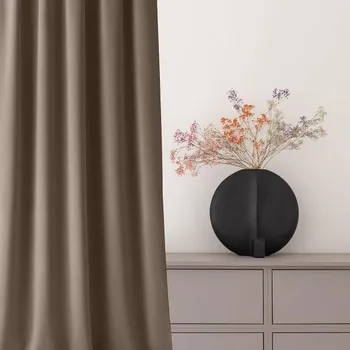 Prostěradlo ROOM99 Záclona s řasící páskou Aura 140 x 260 cm Šířka x Výška Posuvné záclony Moderní záclona