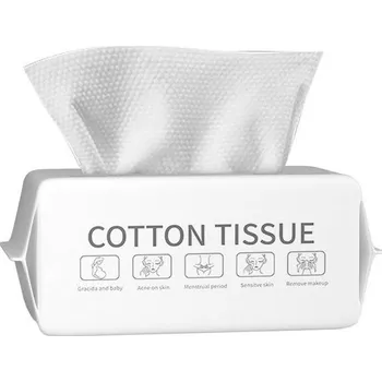 Jednorázový ubrus WOMLEX 100 sušicích ubrousků z čisté bavlny