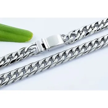 Řetízek Masivní Ocelový pánský řetěz délka 75 cm