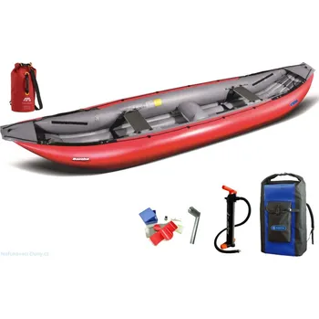 Vodácké vybavení KANOE BARAKA GUMOTEX set Červená