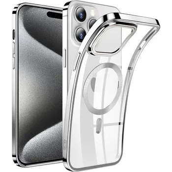 Pouzdro na mobilní telefon Magnetický kryt AFENGBOX pro iPhone 15 Pro Max, ultratenký kryt na telefon s úpravou proti