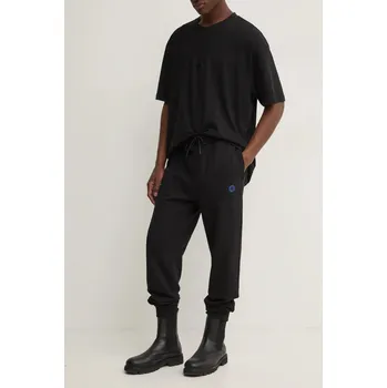 Bavlněné tepláky Hugo Blue Nompio 50522360 černá 99A, vel. XXL