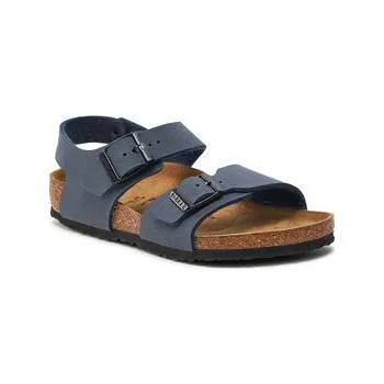 Dámská obuv Sandály Birkenstock New York Kids Bf 0087773 Tmavomodrá 34