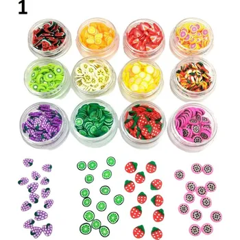 FIMO ozdoby do pryskyřice – ovoce a květy Druh: ovoce 1