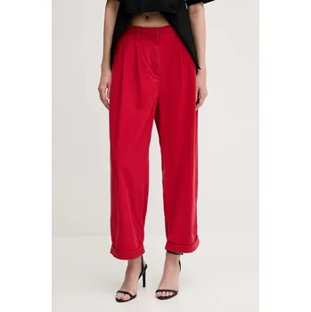 Dámské oblečení Kalhoty Tommy Hilfiger WW0WW45589 červená 33X, vel. 36
