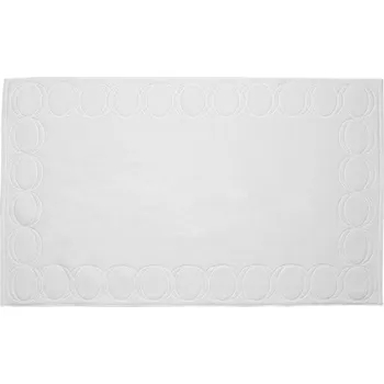 Koupelnová předložka OFFICINE MONOGRAM Monogram Opus bílý – koupelnová předložka 60 x 100 cm