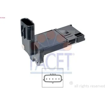 Čidlo automobilu Snímač množství protékajícího vzduchu FACET 10.1528