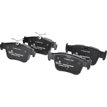 Brzdová destička Sada brzdových destiček, kotoučová brzda DELPHI LP3669