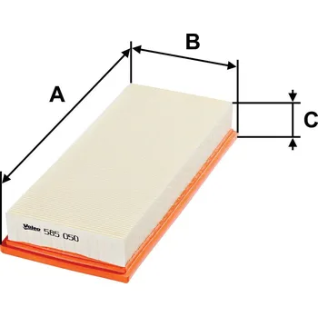 Vzduchový filtr Vzduchový filtr VALEO 585050