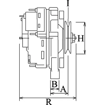 Alternátor Generátor HC-Cargo F 032 111 479