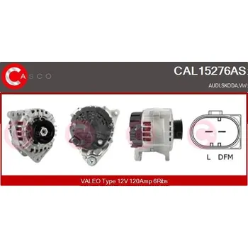 Alternátor Generátor CASCO CAL15276AS