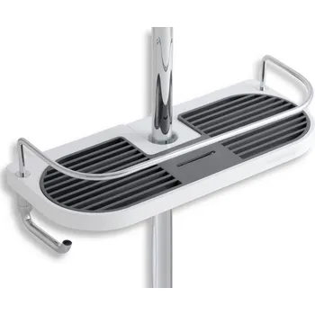 Sprchový držák NOVASERVIS Police Novaservis univerzální, na posuvný držák sprchy, bílá, 65580,1 65580,1