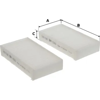 Klimatizace automobilu Filtr, vzduch v interiéru VALEO 715919
